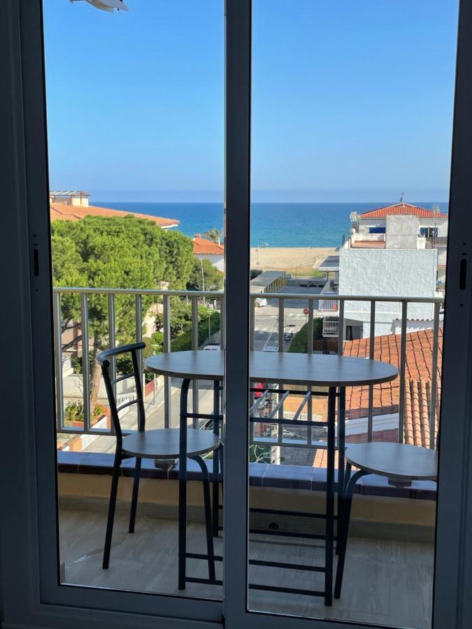 Acogedor Estudio En La Playa, Con Vistas Al Mar, Y Piscina Comunitaria سانت سالفادور المظهر الخارجي الصورة